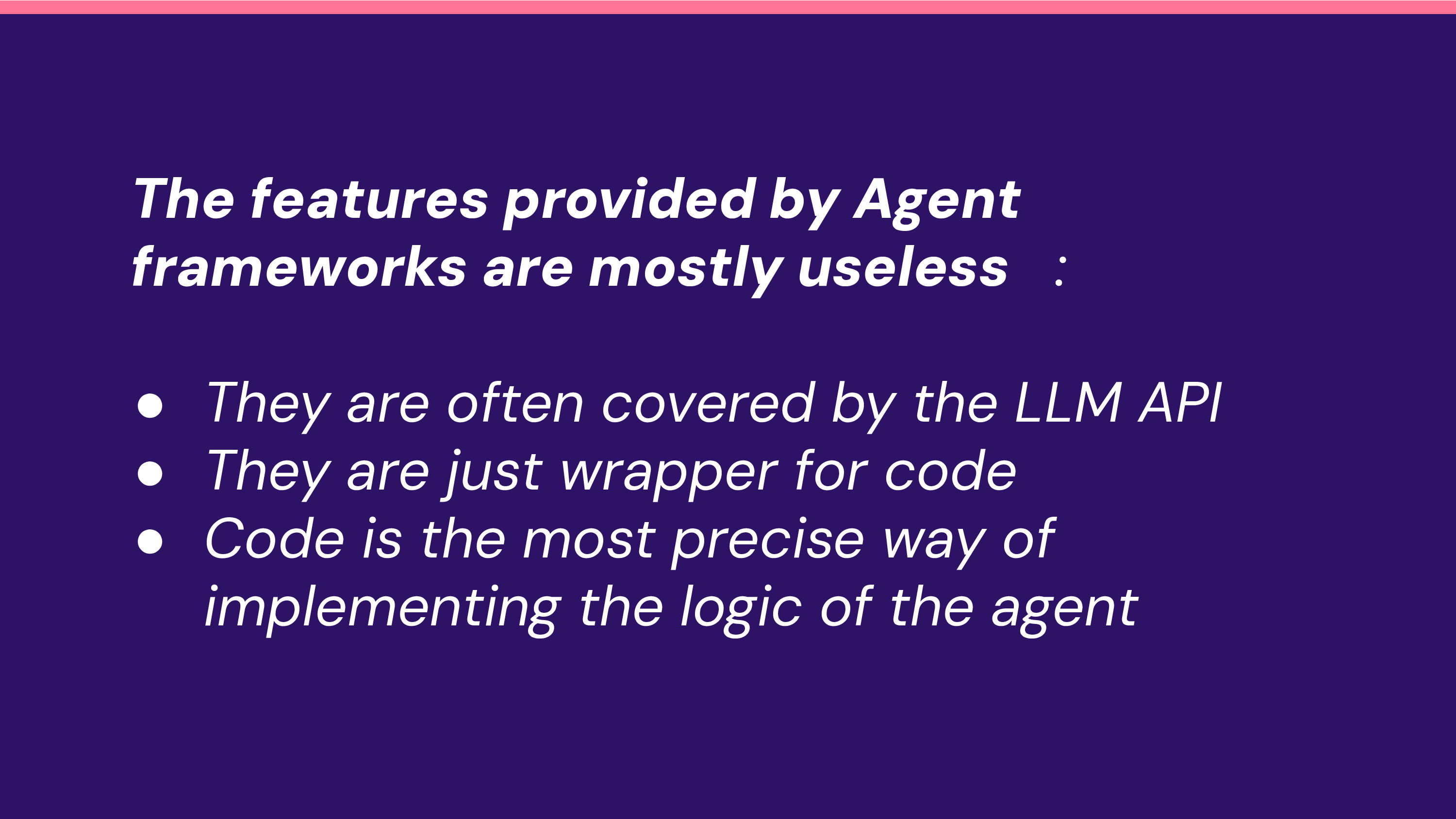 What 'useless' actually means