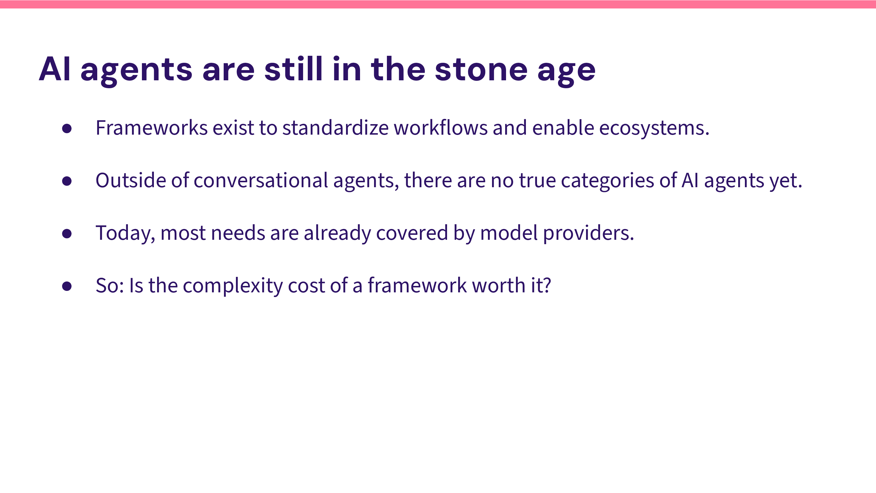 The question to keep asking