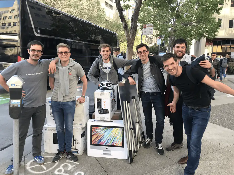 Sqreen Team at YC